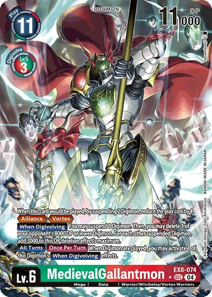 Image for MedievalGallantmon (Alternate Art) (EX8-074 SEC) (Chain of Liberation) (EX-08) - Digimon Card Game