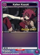 Image for Kallen Kozuki (002) (UEPR/CGH-1-002) [UE04BT: Code Geass: Lelouch of the Rebellion Release Event Cards]