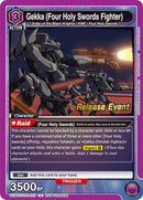 Image for Gekka (Four Holy Swords Fighter) (UEPR/CGH-1-025) [UE04BT: Code Geass: Lelouch of the Rebellion Release Event Cards]