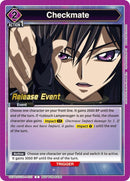 Image for Checkmate (UEPR/CGH-1-033) [UE04BT: Code Geass: Lelouch of the Rebellion Release Event Cards]