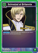 Image for Schneizel el Britannia (UEPR/CGH-1-041) [UE04BT: Code Geass: Lelouch of the Rebellion Release Event Cards]