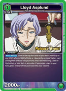 Image for Lloyd Asplund (UEPR/CGH-1-048) [UE04BT: Code Geass: Lelouch of the Rebellion Release Event Cards]
