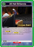 Image for All Hail Britannia (UEPR/CGH-1-064) [UE04BT: Code Geass: Lelouch of the Rebellion Release Event Cards]