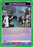 Image for Unit Maintenance (UEPR/CGH-1-066) [UE04BT: Code Geass: Lelouch of the Rebellion Release Event Cards]