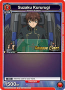 Image for Suzaku Kururugi (072) (UEPR/CGH-1-072) [UE04BT: Code Geass: Lelouch of the Rebellion Release Event Cards]