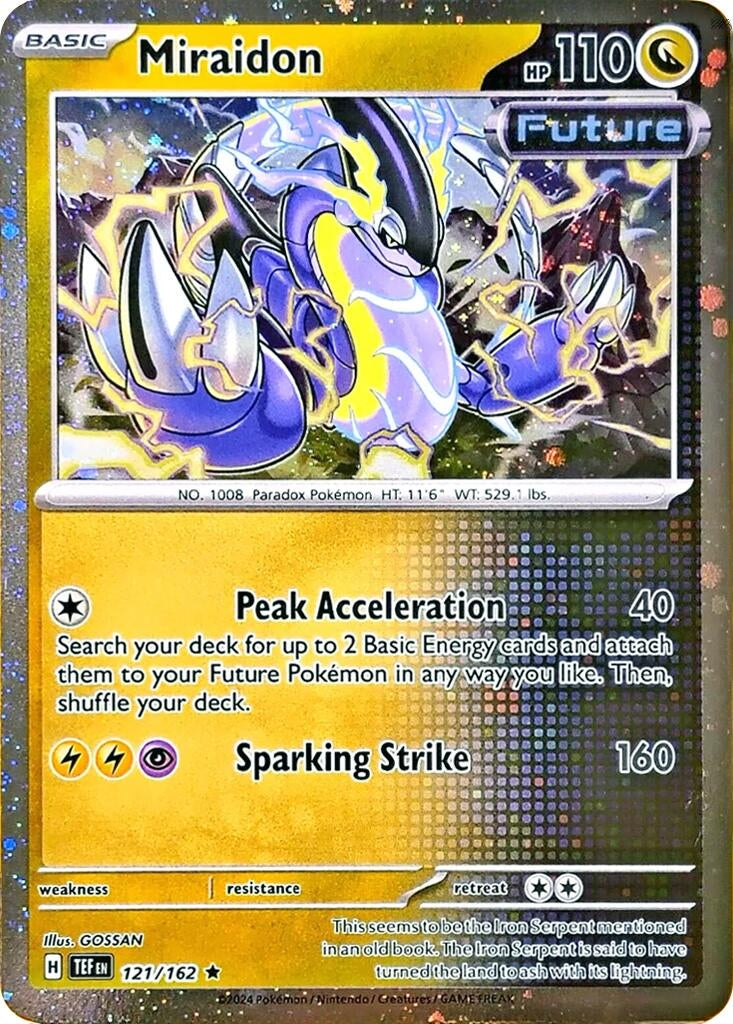 Image for Miraidon - 121/162 (Cosmos Holo) (121/162) [MCAP]