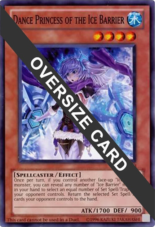 Image for Dance Princess of the Ice Barrier (Oversized) (STBL-EN033) [MISC]