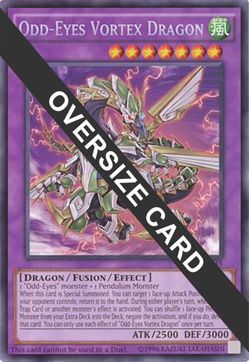 Image for Odd-Eyes Vortex Dragon (Oversized) (DOCS-EN045) [MISC]