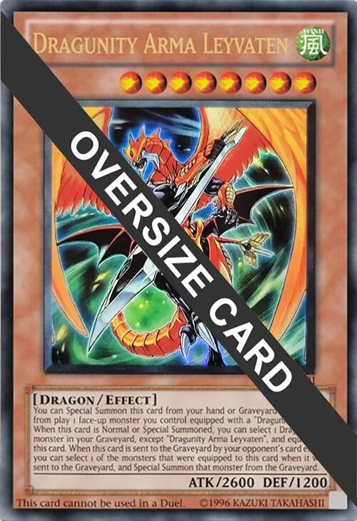 Image for Dragunity Arma Leyvaten (Oversized) (SDDL-EN001) [MISC]