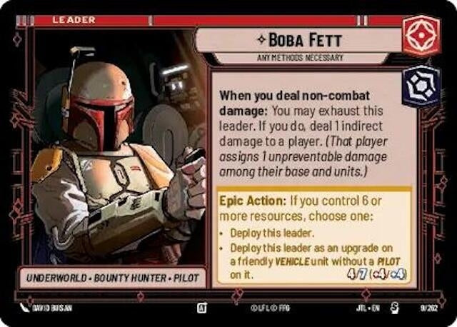 Image for Boba Fett - Any Methods Necessary (009/257) [JTL]