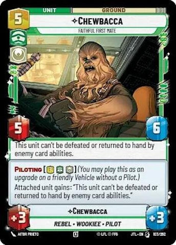 Image for Chewbacca - Faithful First Mate (103/257) [JTL]