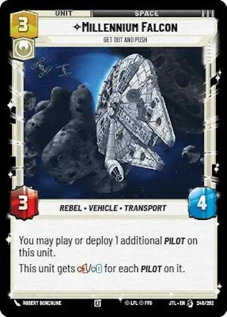 Image for Millennium Falcon - Get Out And Push (249/257) [JTL]