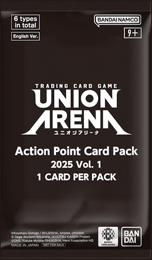Image for Union Arena Action Point Card Pack 2025 Vol. 1 - Union Arena