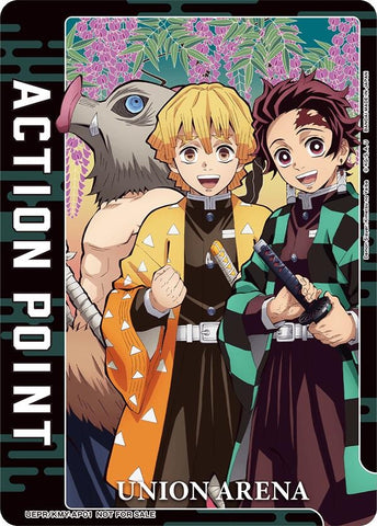 Image for Action Point Card (AP01) (Demon Slayer) (UEPR/KMY-AP01) [Union Arena Promotion Cards]