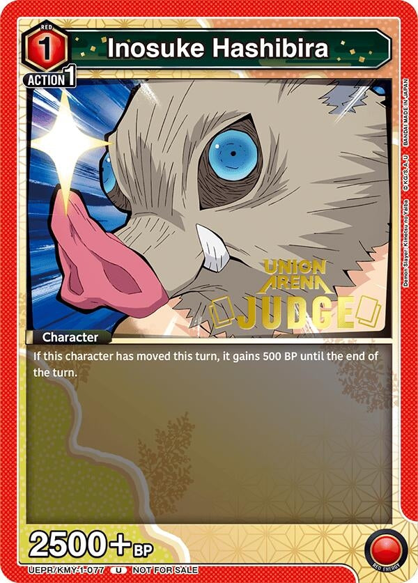 Image for Inosuke Hashibira (Judge Pack) (UEPR/KMY-1-077) [UEPR]