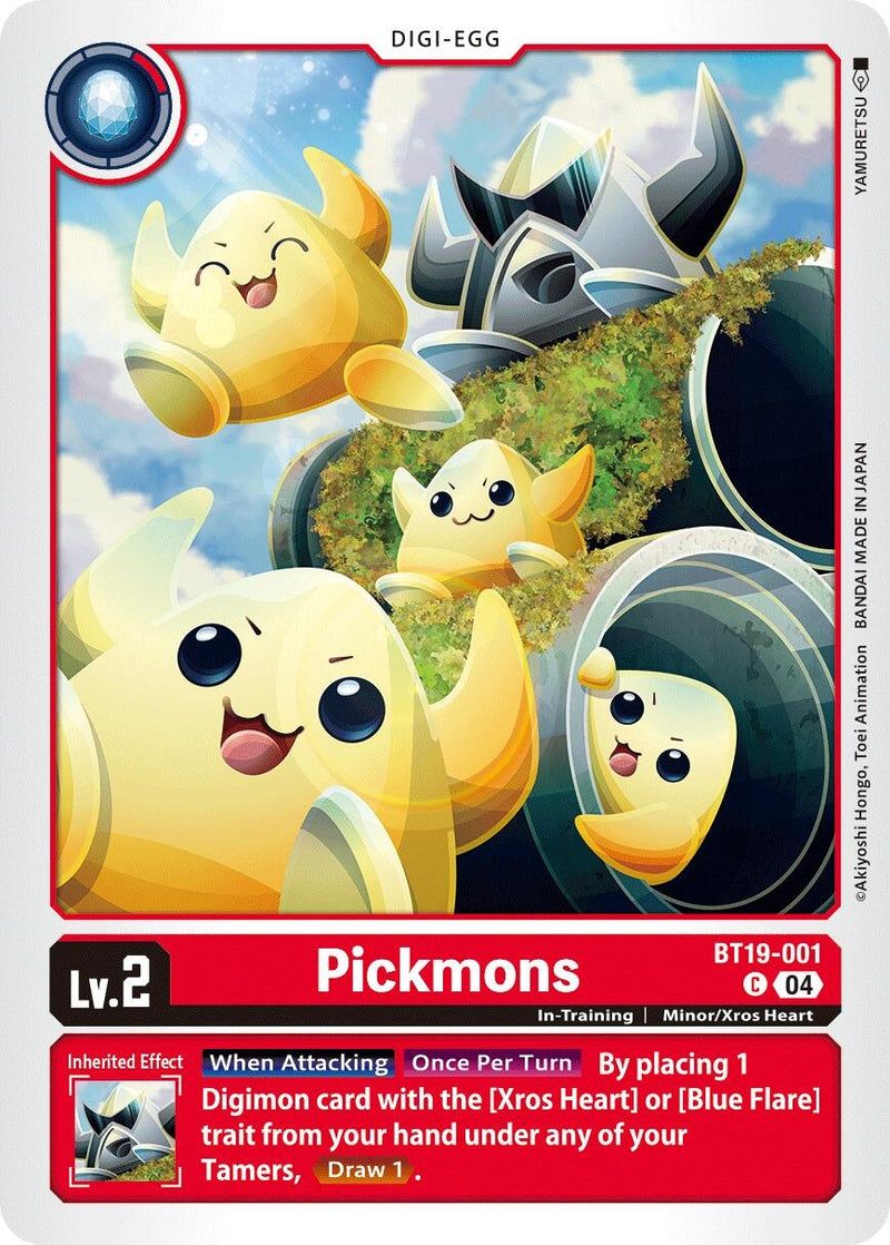 Image for Pickmons (BT19-001 C) (Release Special Booster 2.5) (BT19-20) - Digimon Card Game