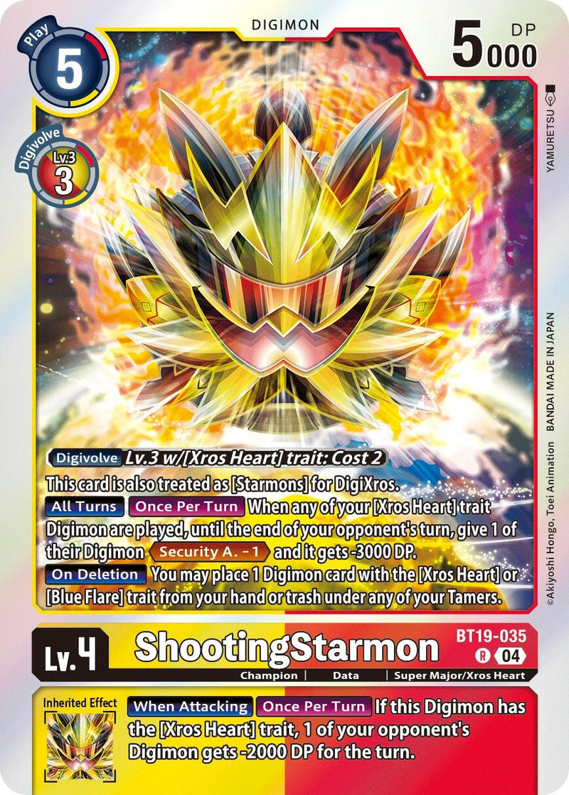 Image for ShootingStarmon (BT19-035 R) (Release Special Booster 2.5) (BT19-20) - Digimon Card Game