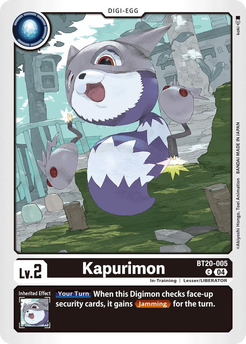 Image for Kapurimon (BT20-005 C) (Release Special Booster 2.5) (BT19-20) - Digimon Card Game