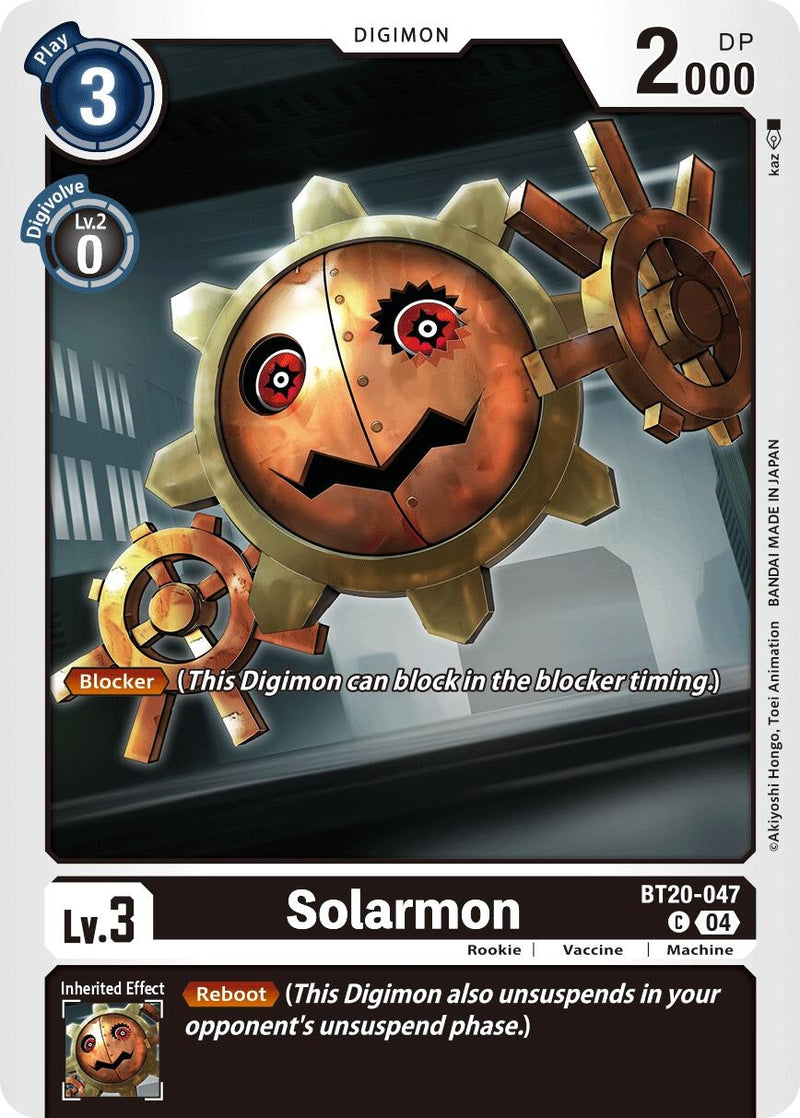 Image for Solarmon (BT20-047 C) (Release Special Booster 2.5) (BT19-20) - Digimon Card Game
