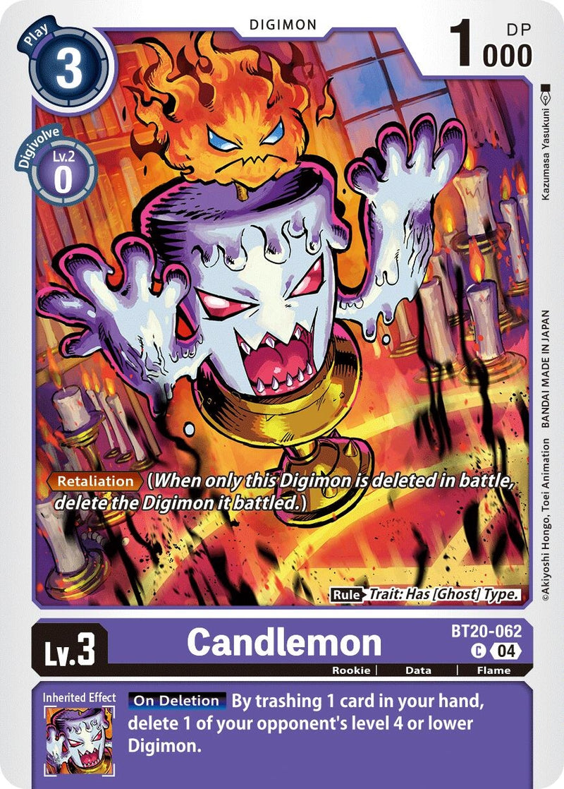 Image for Candlemon - BT20-062 (BT20-062 C) (Release Special Booster 2.5) (BT19-20) - Digimon Card Game