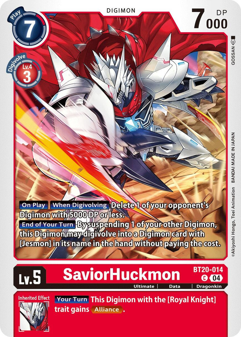 Image for SaviorHuckmon (BT20-014 C) (Release Special Booster 2.5) (BT19-20) - Digimon Card Game