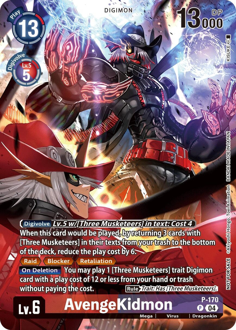 Image for AvengeKidmon (Update Pack 2025) (P-170 P) (Release Special Booster 2.5) (BT19-20) - Digimon Card Game