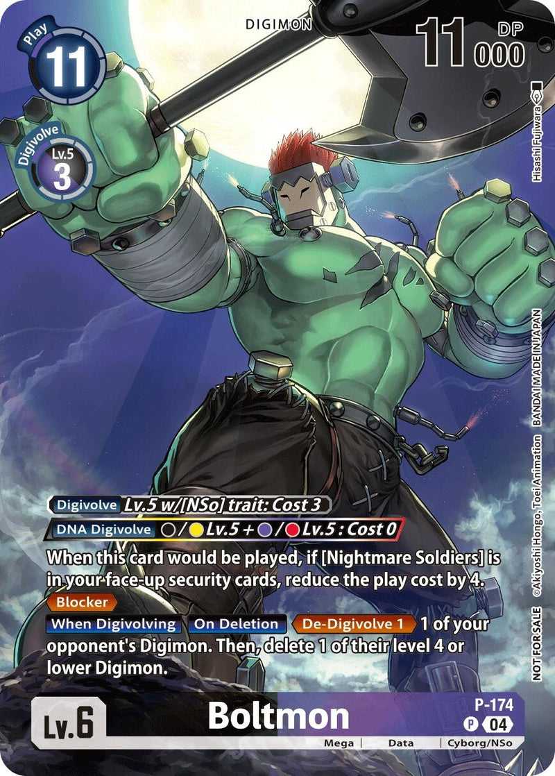 Image for Boltmon (Update Pack 2025) (P-174 P) (Release Special Booster 2.5) (BT19-20) - Digimon Card Game