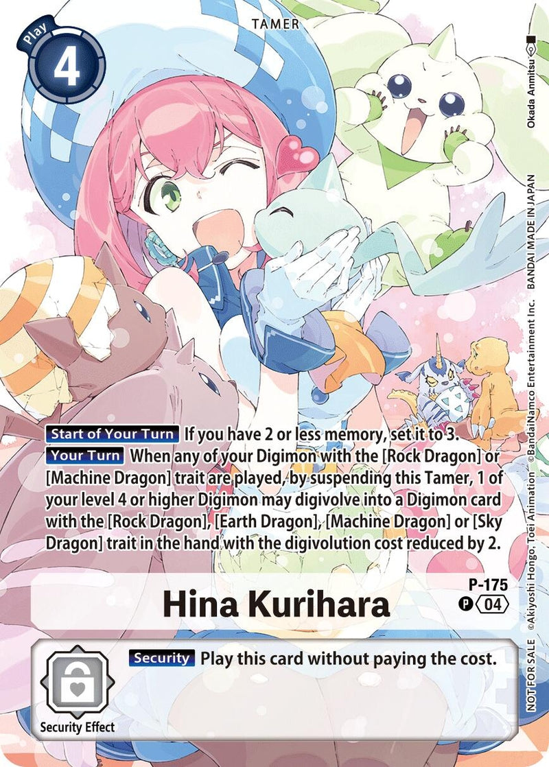 Image for Hina Kurihara (Update Pack 2025) (P-175 P) (Release Special Booster 2.5) (BT19-20) - Digimon Card Game