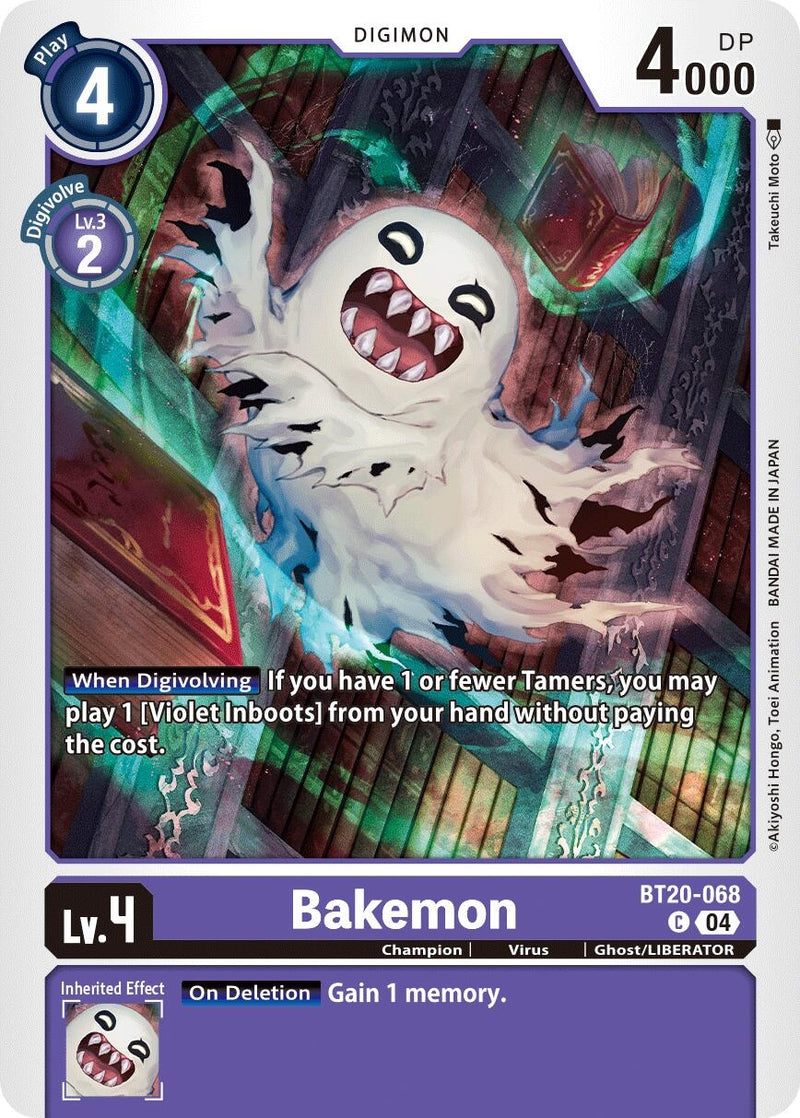 Image for Bakemon (BT20-068 C) (Release Special Booster 2.5) (BT19-20) - Digimon Card Game