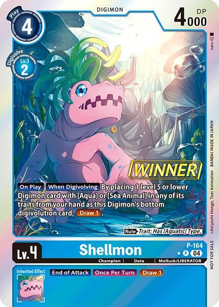 Image for Shellmon (Store Tournament 2025 Vo.1 Winner Pack) (P-164 P) [D-PR]