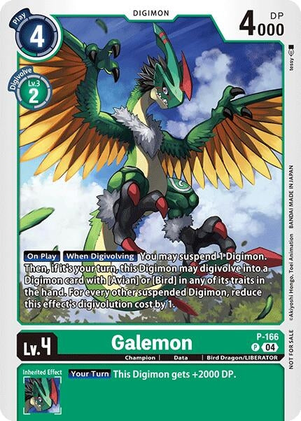 Image for Galemon (Store Tournament 2025 Vo.1 Participation Pack) (P-166 P) [D-PR]