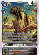 Image for Landramon (Store Tournament 2025 Vo.1 Winner Pack) (P-167 P) [D-PR]
