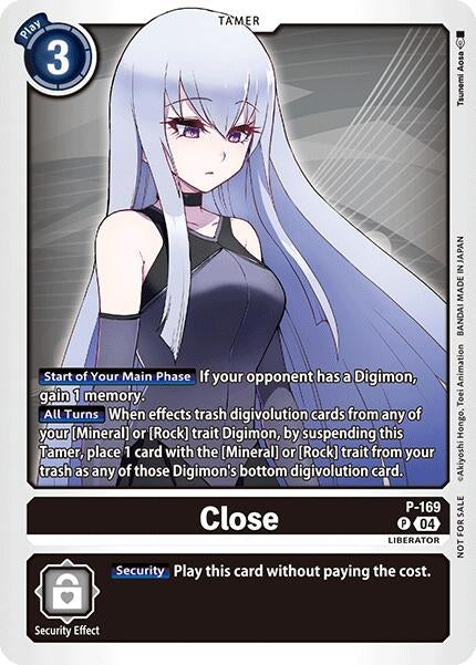 Image for Close (Store Tournament 2025 Vo.1 Participation Pack) (P-169 P) [D-PR]