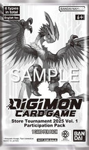 Image for Store Tournament 2025 Vol.1 Participation Pack - Digimon Card Game