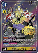 Image for Sakuyamon (Championship 2024 Gold Stamp Card Set) (BT17-038 R) [BT17]