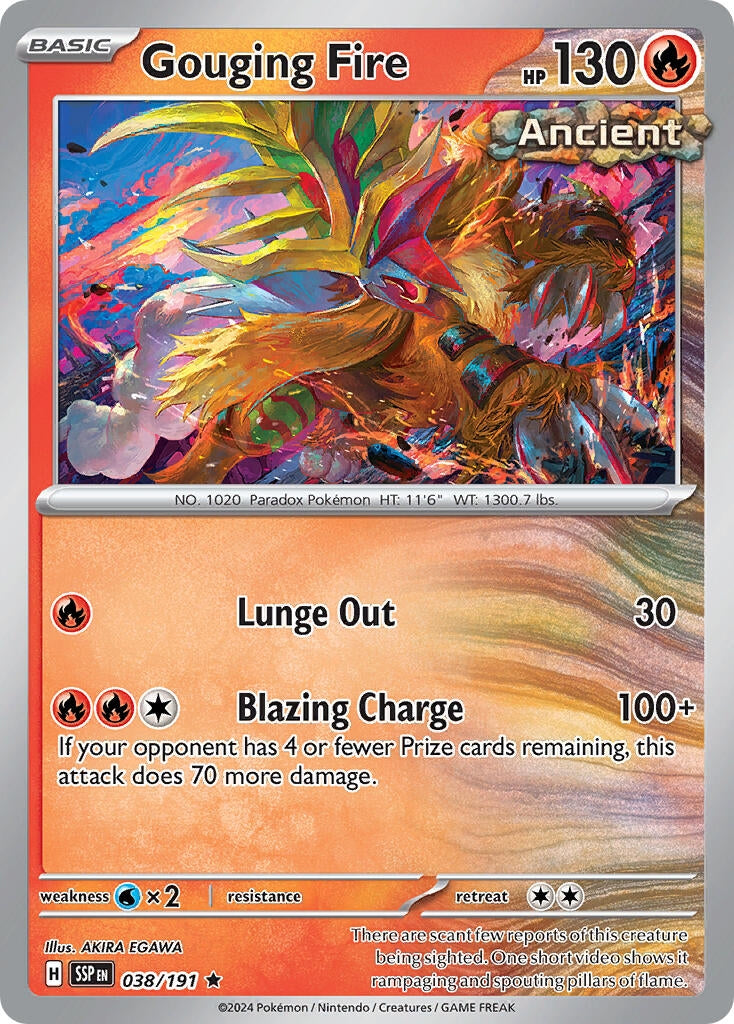 Image for Gouging Fire - 038/191 (038/191) [PR]