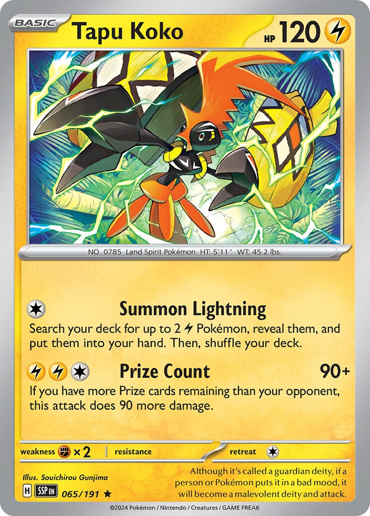 Image for Tapu Koko - 065/191 (065/191) [PR]