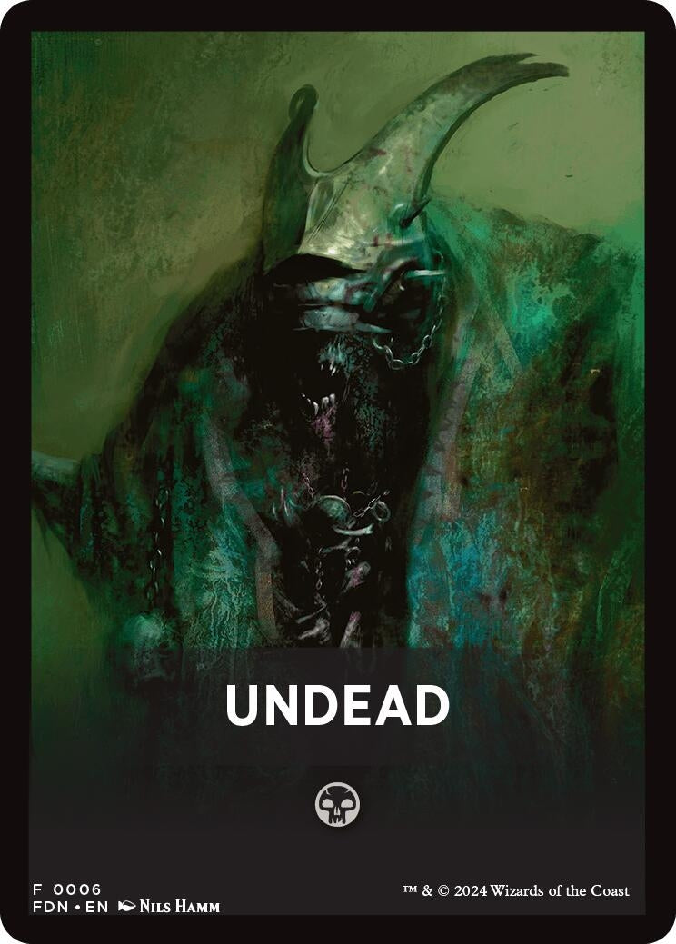 Image for Undead Theme Card (6) [FDN]