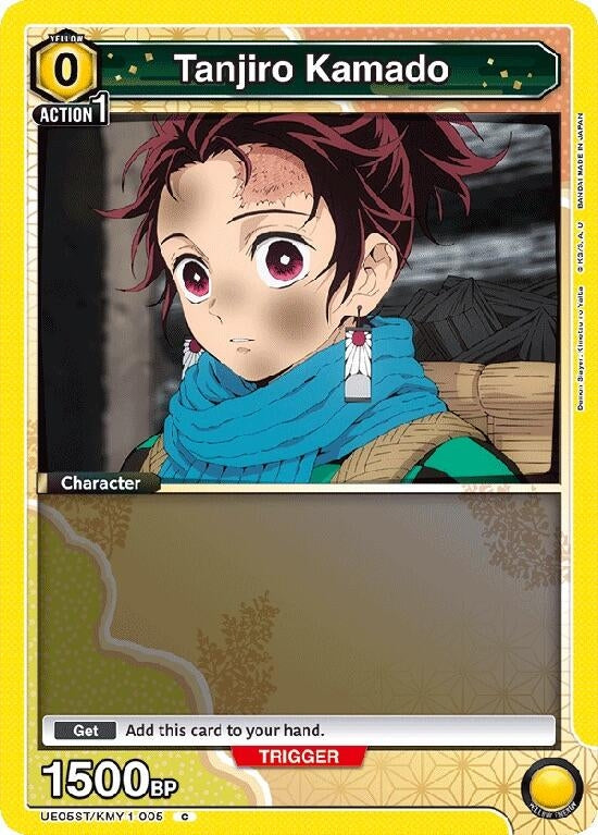 Image for Tanjiro Kamado (005) (UE05ST/KMY-1-005) [UE05ST: Demon Slayer: Kimetsu no Yaiba Starter Deck]