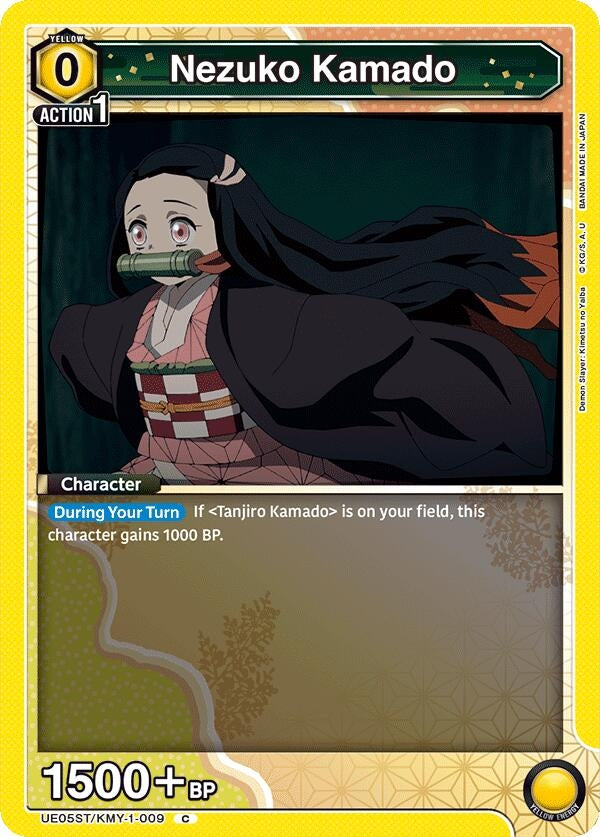 Image for Nezuko Kamado (009) (UE05ST/KMY-1-009) [UE05ST: Demon Slayer: Kimetsu no Yaiba Starter Deck]