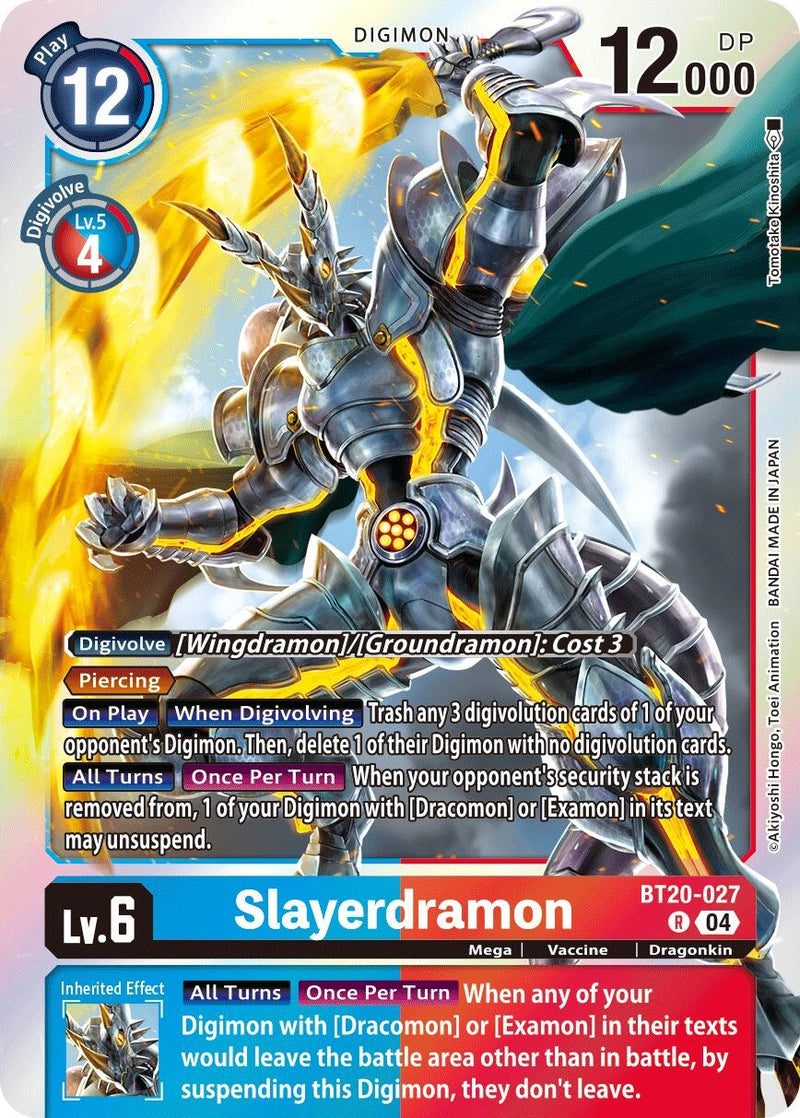 Image for Slayerdramon (BT20-027 R) [BT19-20]
