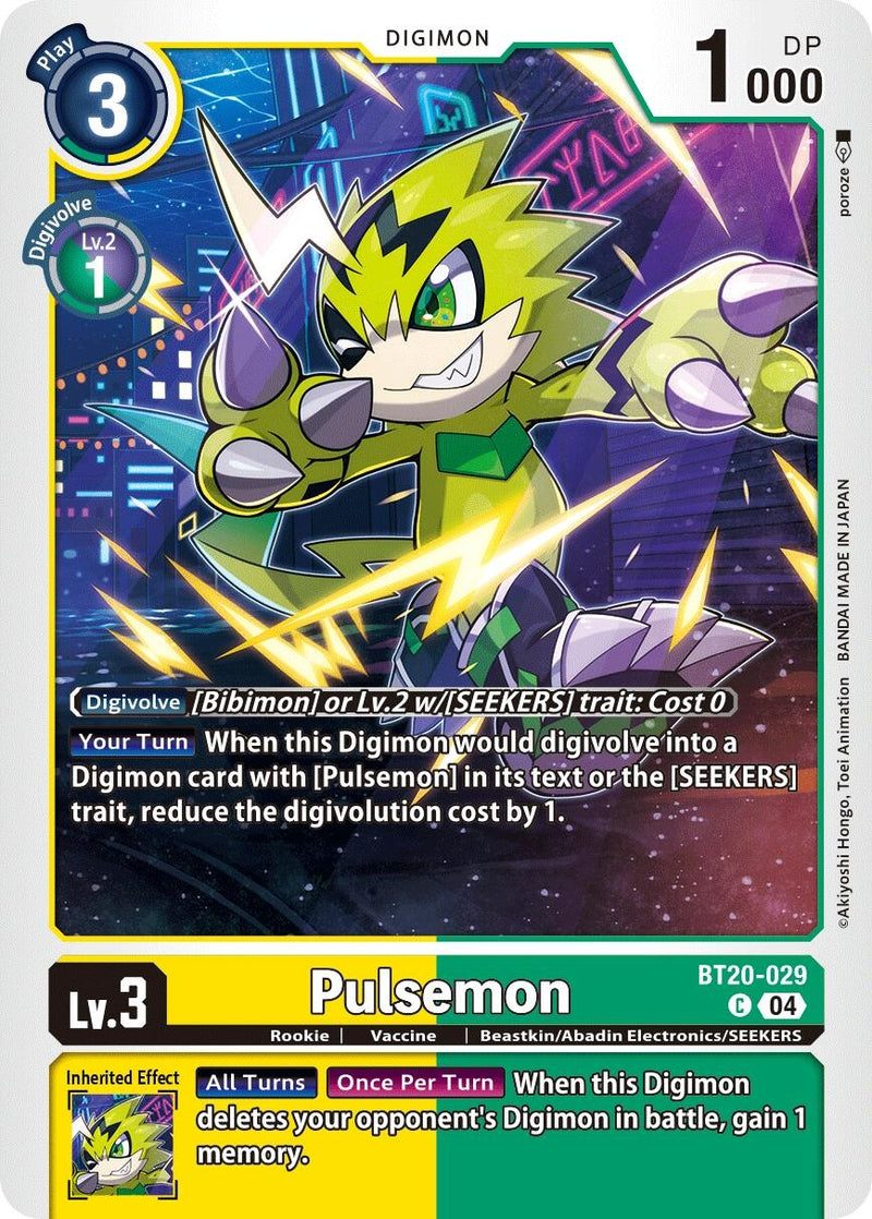 Image for Pulsemon (BT20-029 C) [BT19-20]