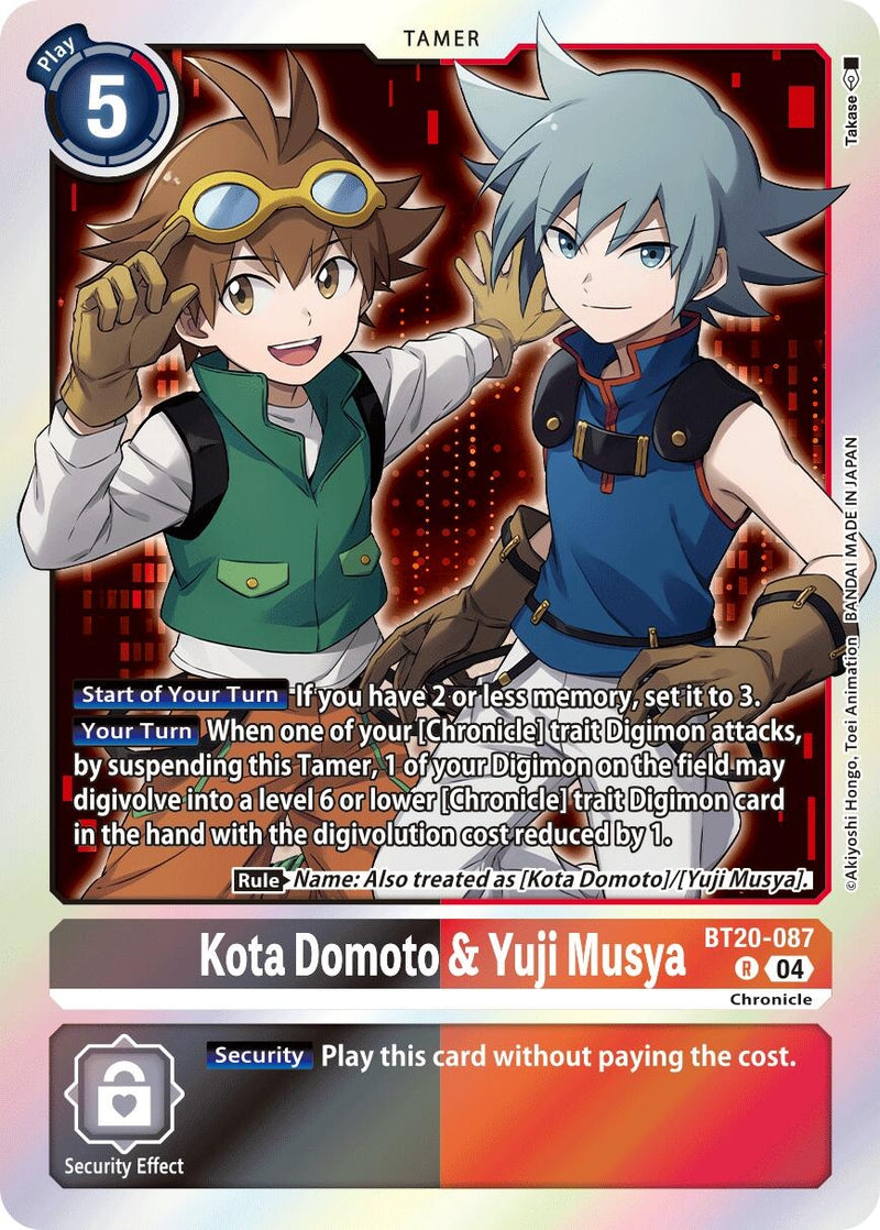Image for Kota Domoto & Yuji Musya (BT20-087 R) [BT19-20]