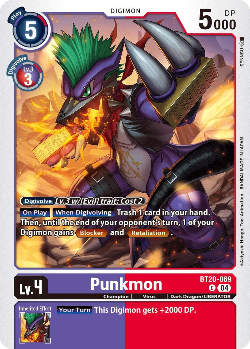 Image for Punkmon (BT20-069 C) [BT19-20]