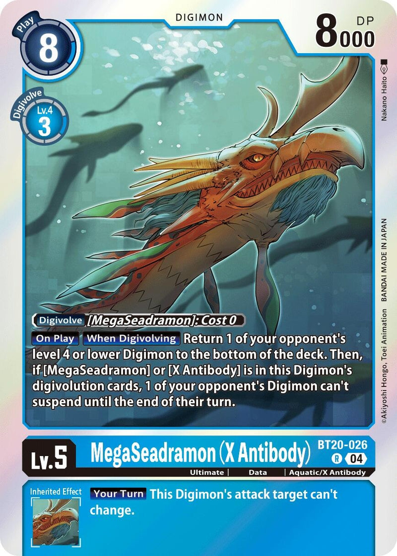 Image for MegaSeadramon (X Antibody) (BT20-026 R) [BT19-20]