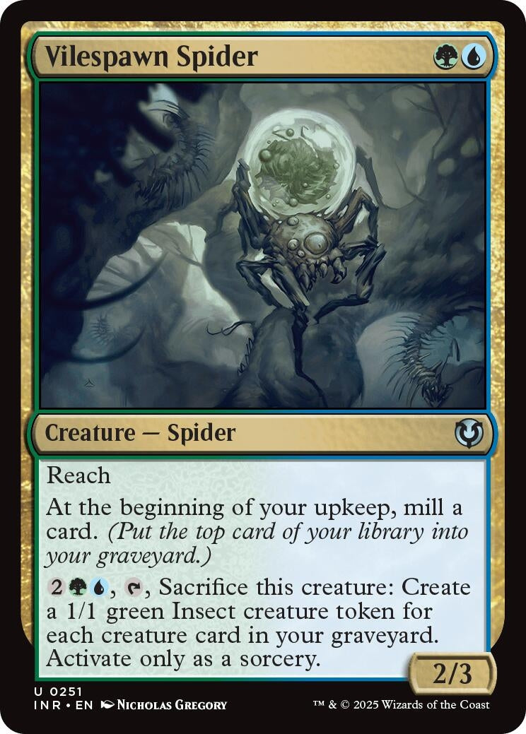 Image for Vilespawn Spider (251) (INR)
