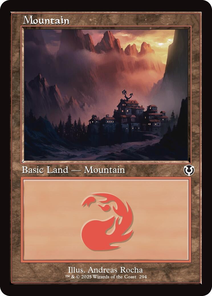Image for Mountain (294) (Retro Frame) (294) (INR)