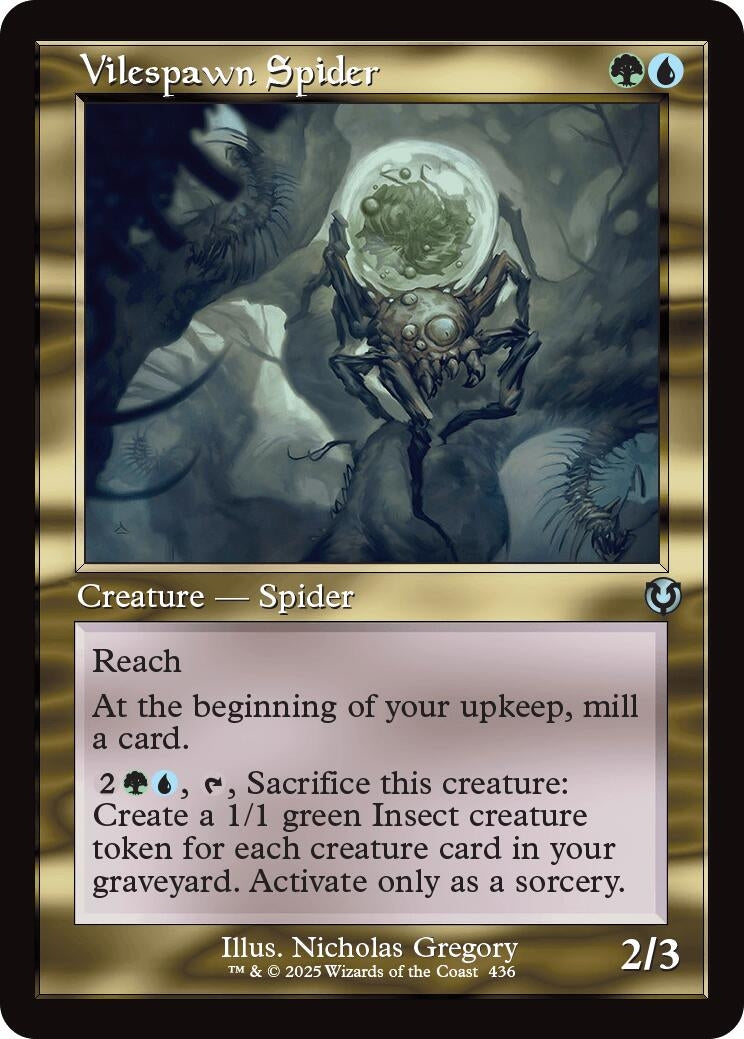 Image for Vilespawn Spider (Retro Frame) (436) (INR)