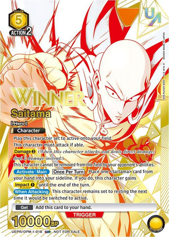 Image for Saitama (018) (Winner) (UEPR/OPM-1-018) [UEPR]