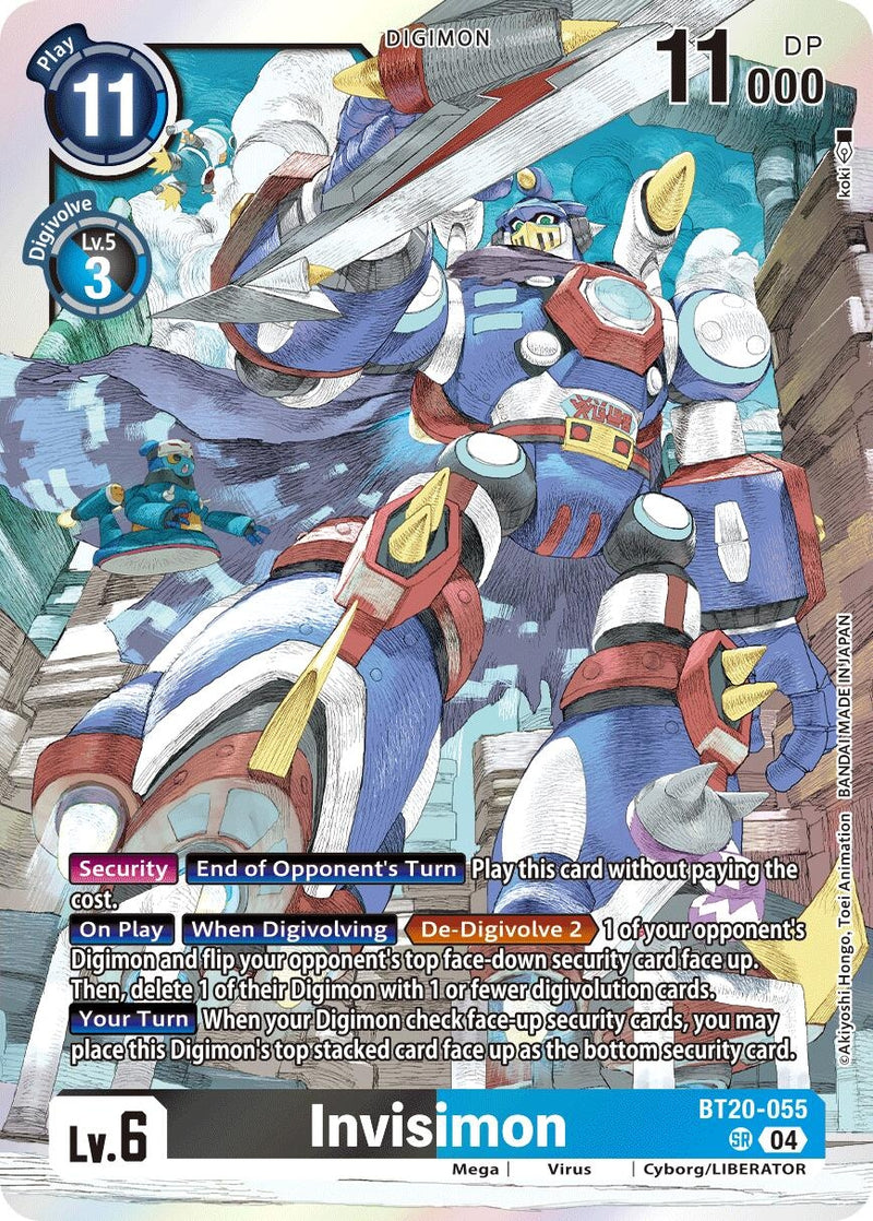 Image for Invisimon (BT20-055 SR) [BT19-20]